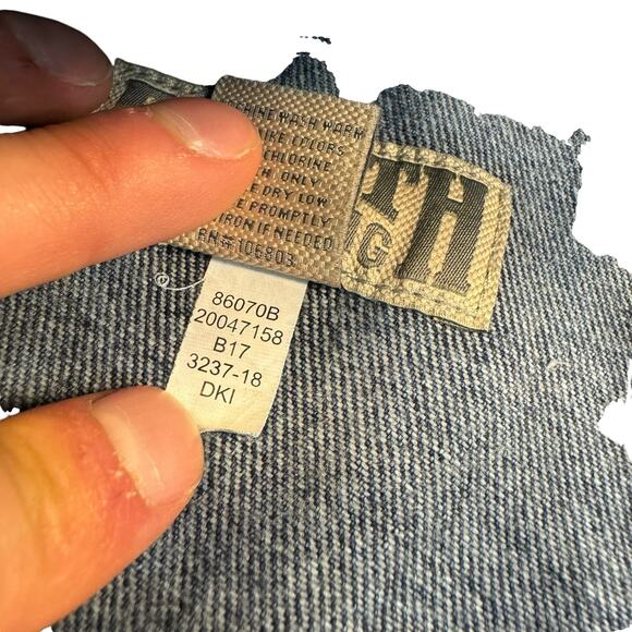 Duluth Carpenter Jeans Mens 40x30  Mid-rise Wide-leg Utility‎ Workwear 100% Cot - Picture 10 of 10